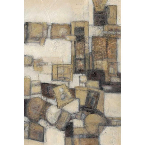 Lost Canyon II Gold Ornate Wood Framed Art Print with Double Matting by Crawford, Beverly