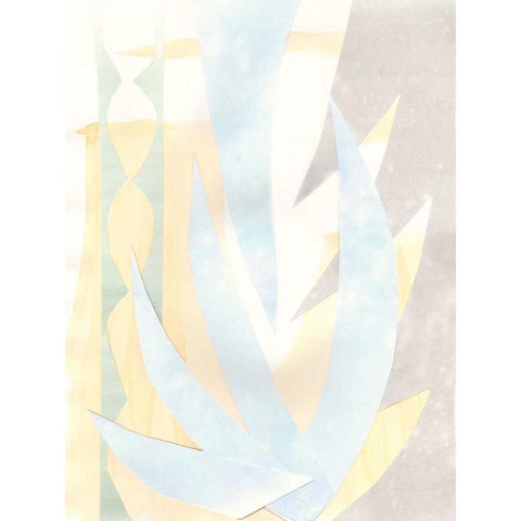 Painted Desert III Black Modern Wood Framed Art Print with Double Matting by Stramel, Renee W.