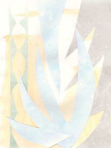 Painted Desert III Black Ornate Wood Framed Art Print with Double Matting by Stramel, Renee W.