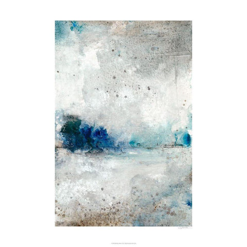 Morning Coolness I White Modern Wood Framed Art Print by OToole, Tim