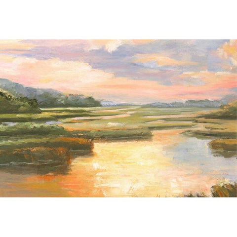 Enchanted Moment II Gold Ornate Wood Framed Art Print with Double Matting by Brothers, Bonnec