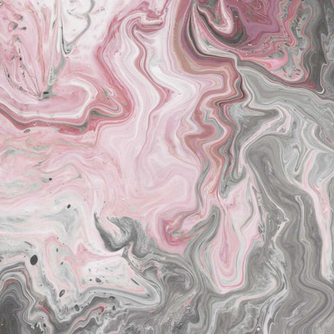 Blush Minerals I Black Modern Wood Framed Art Print by Fagalde, Jarman