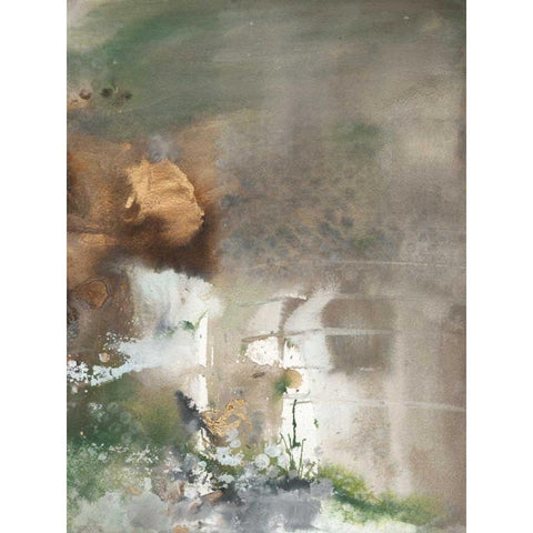 Canyon Seasons II Black Modern Wood Framed Art Print by Combs, Joyce