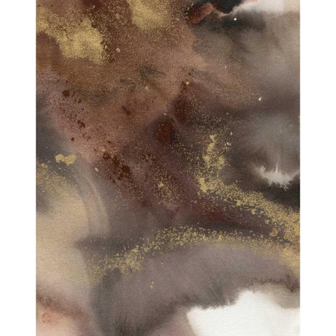 Mountain Seasons IV Black Modern Wood Framed Art Print by Combs, Joyce