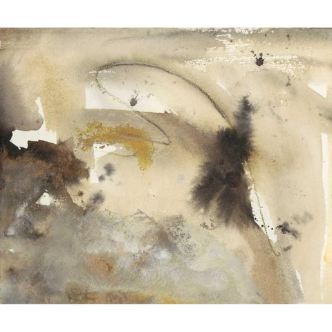Waves in Motion III White Modern Wood Framed Art Print by Combs, Joyce