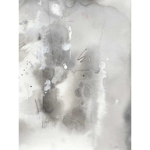 Mystical Objects III White Modern Wood Framed Art Print by Combs, Joyce