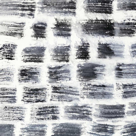 Stylus V Black Modern Wood Framed Art Print with Double Matting by Zarris, Chariklia