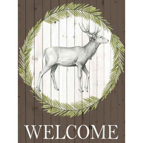 Woodland Walk I Gold Ornate Wood Framed Art Print with Double Matting by Popp, Grace