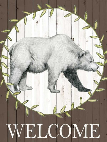 Woodland Walk III Black Ornate Wood Framed Art Print with Double Matting by Popp, Grace