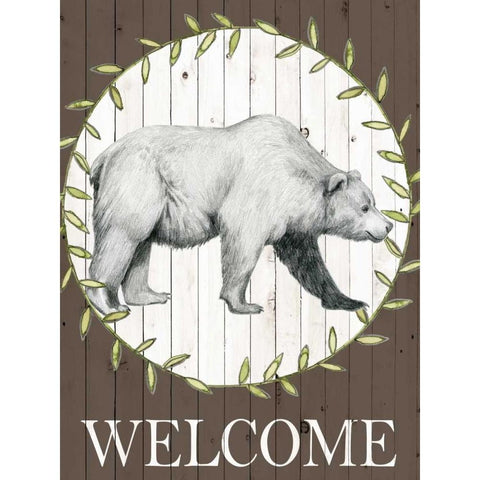 Woodland Walk III White Modern Wood Framed Art Print by Popp, Grace