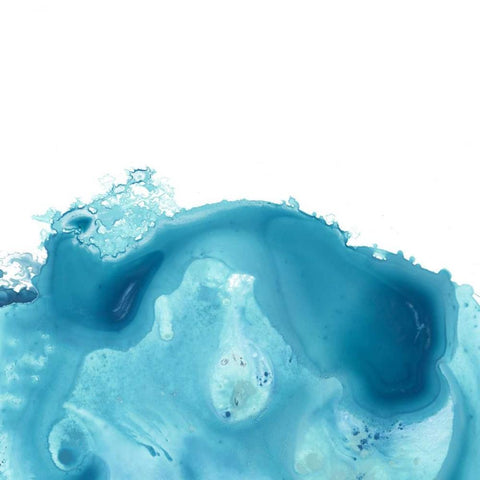 Splash Wave IV Black Modern Wood Framed Art Print with Double Matting by Vess, June Erica