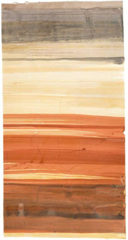 Evanescence 3 White Modern Wood Framed Art Print with Double Matting by Dag, Inc.