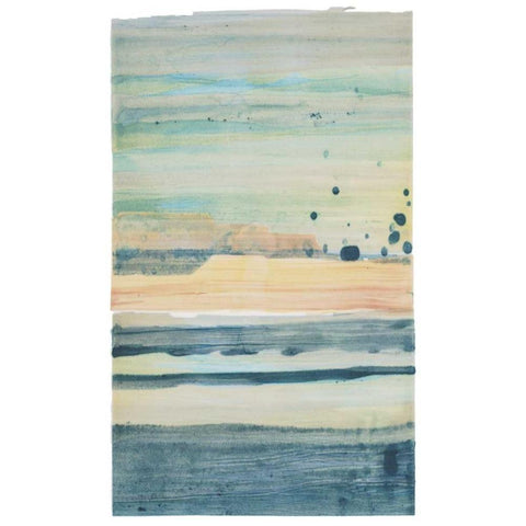 Evanescence 23 White Modern Wood Framed Art Print by Dag, Inc.
