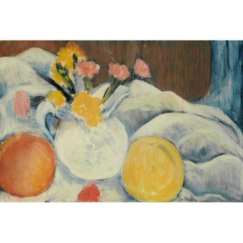 Seasons 1 White Modern Wood Framed Art Print by Dag, Inc.