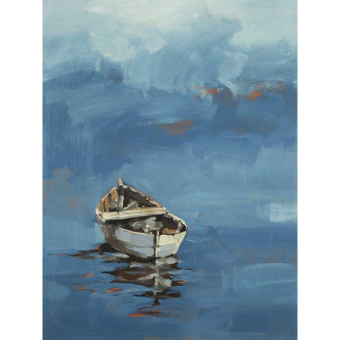 Set Sail 7 White Modern Wood Framed Art Print by Dag, Inc.