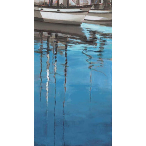 Set Sail 11 Gold Ornate Wood Framed Art Print with Double Matting by Dag, Inc.