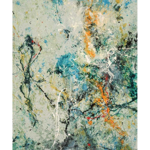 Tango 63 Gold Ornate Wood Framed Art Print with Double Matting by Dag, Inc.
