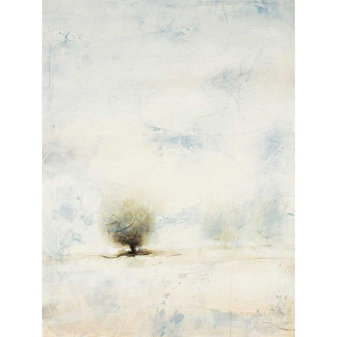 Tunnelscape 22 Black Modern Wood Framed Art Print with Double Matting by Dag, Inc.