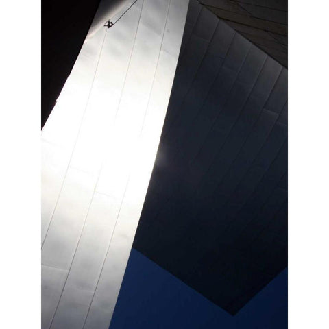 Ode to Gehry 52 White Modern Wood Framed Art Print by Dag, Inc.