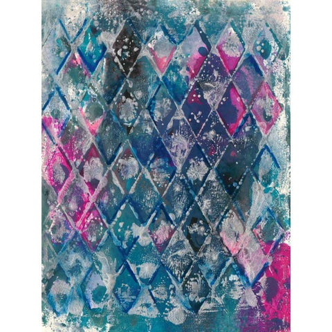 Wired For Spring I Black Modern Wood Framed Art Print by Combs, Joyce