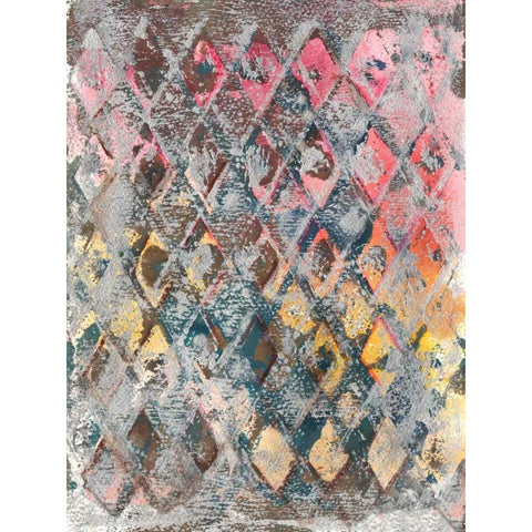 Wired For Spring III Gold Ornate Wood Framed Art Print with Double Matting by Combs, Joyce