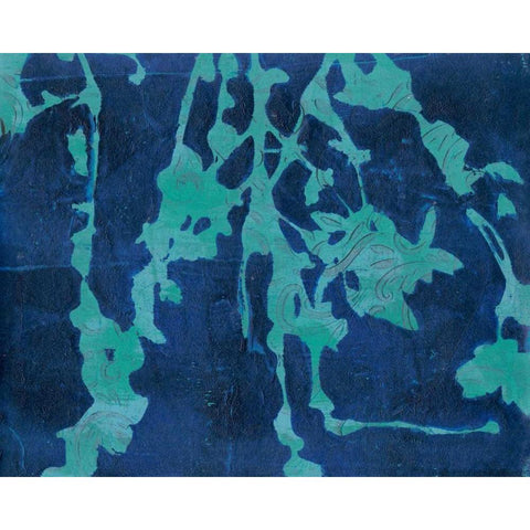 Brackish Flowers II Gold Ornate Wood Framed Art Print with Double Matting by Moore, Regina