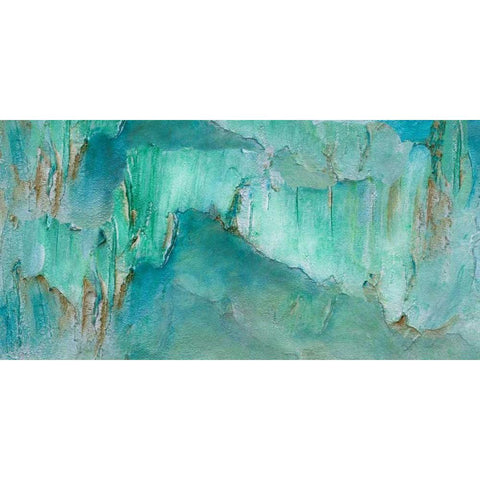 Break Through II White Modern Wood Framed Art Print by Finch, Sheila