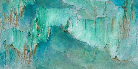 Break Through II White Modern Wood Framed Art Print with Double Matting by Finch, Sheila