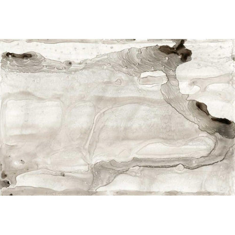 Arroyo White Modern Wood Framed Art Print by Stramel, Renee W.