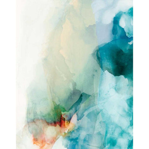 Aversion I Black Modern Wood Framed Art Print with Double Matting by Jasper, Sisa