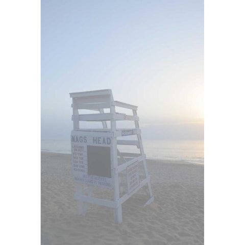 Off Duty I Black Modern Wood Framed Art Print by Chandler, Sharon