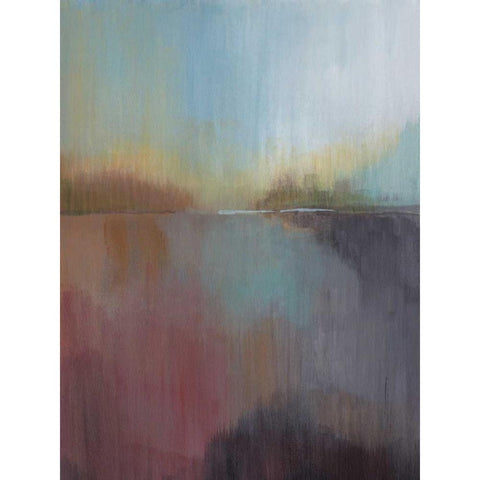 Canyon Mist I Black Modern Wood Framed Art Print by Jerry, Alison