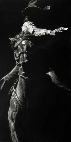 Getaway Vehicle I White Modern Wood Framed Art Print with Double Matting by Chapman, Julie T.