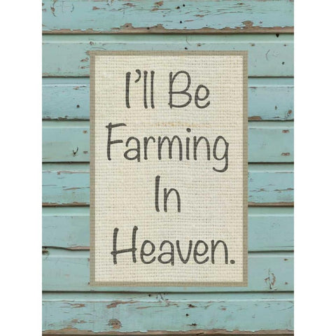 Farm Sentiment I Gold Ornate Wood Framed Art Print with Double Matting by Saunders, Alonzo