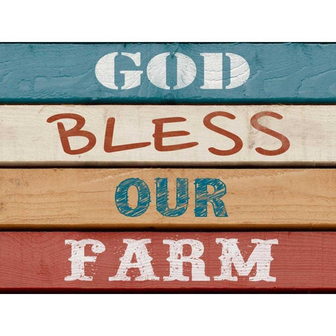 Farm Sentiment IV Black Modern Wood Framed Art Print by Saunders, Alonzo