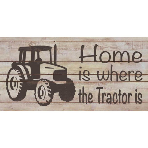 Home and Farm IV White Modern Wood Framed Art Print by Saunders, Alonzo