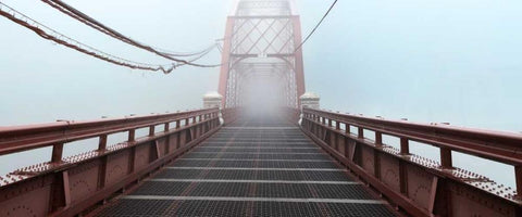 Farm and Country V Black Ornate Wood Framed Art Print with Double Matting by McLoughlin, James