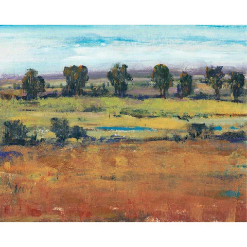 Planting Time II Black Modern Wood Framed Art Print by OToole, Tim