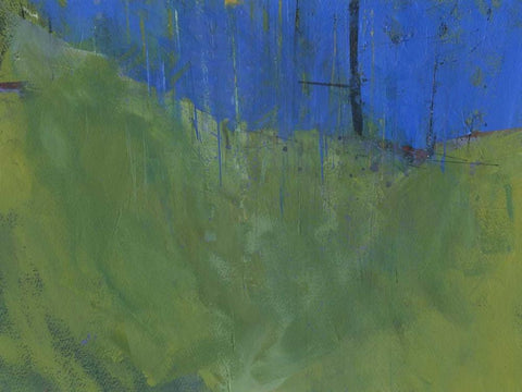 Felled Black Ornate Wood Framed Art Print with Double Matting by Bailey, Paul