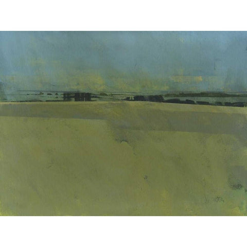 The Day Begins White Modern Wood Framed Art Print by Bailey, Paul