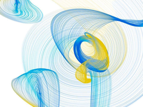 Touching Light II Black Ornate Wood Framed Art Print with Double Matting by Orlov, Irena