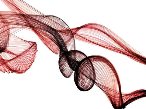 Invisible World II Black Ornate Wood Framed Art Print with Double Matting by Orlov, Irena