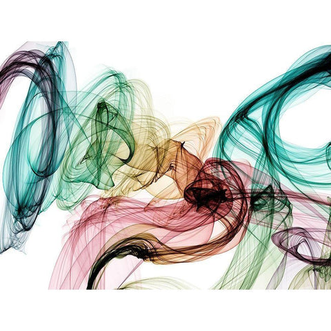 Invisible World IV White Modern Wood Framed Art Print by Orlov, Irena