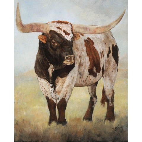 Big Daddy I Black Modern Wood Framed Art Print by Winkler, Kathy