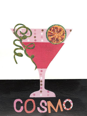 Mix Me a Drink III Black Ornate Wood Framed Art Print with Double Matting by Moore, Regina