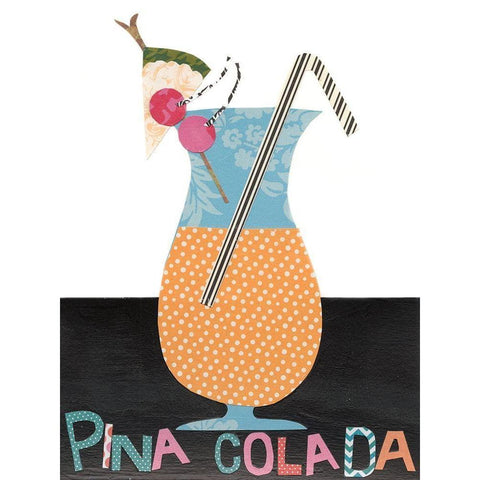 Mix Me a Drink VI Black Modern Wood Framed Art Print by Moore, Regina