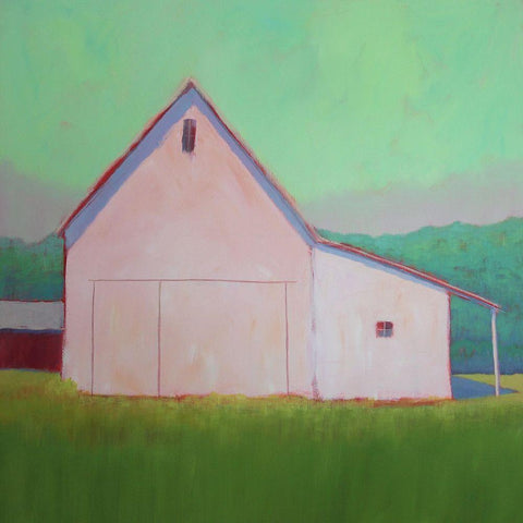 Luminous Light III Gold Ornate Wood Framed Art Print with Double Matting by Young, Carol