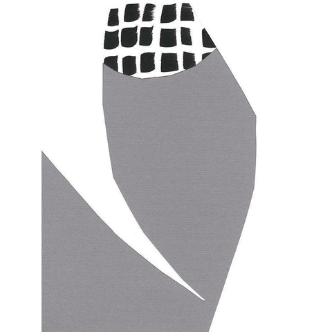Echos of Memphis IV Black Modern Wood Framed Art Print with Double Matting by Stramel, Renee W.