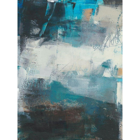 Umbra II White Modern Wood Framed Art Print by Jachimiec, Sue