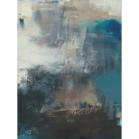 Umbra III White Modern Wood Framed Art Print by Jachimiec, Sue